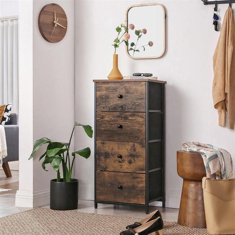 Rustic Vertical Dresser Tower FredCo