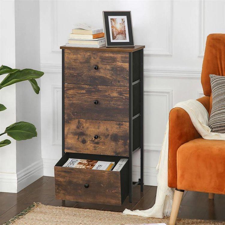 Rustic Vertical Dresser Tower FredCo