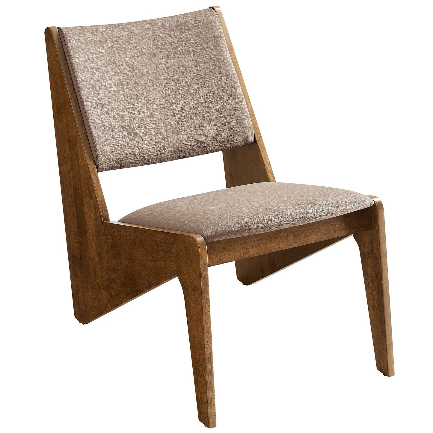 Rylina Vegan Leather Accent Chairs Set of 2 by Modway FredCo