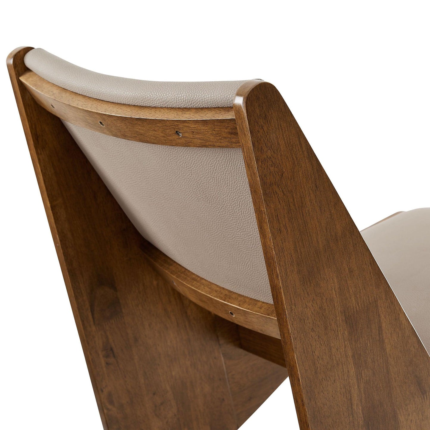 Rylina Vegan Leather Accent Chairs Set of 2 by Modway FredCo