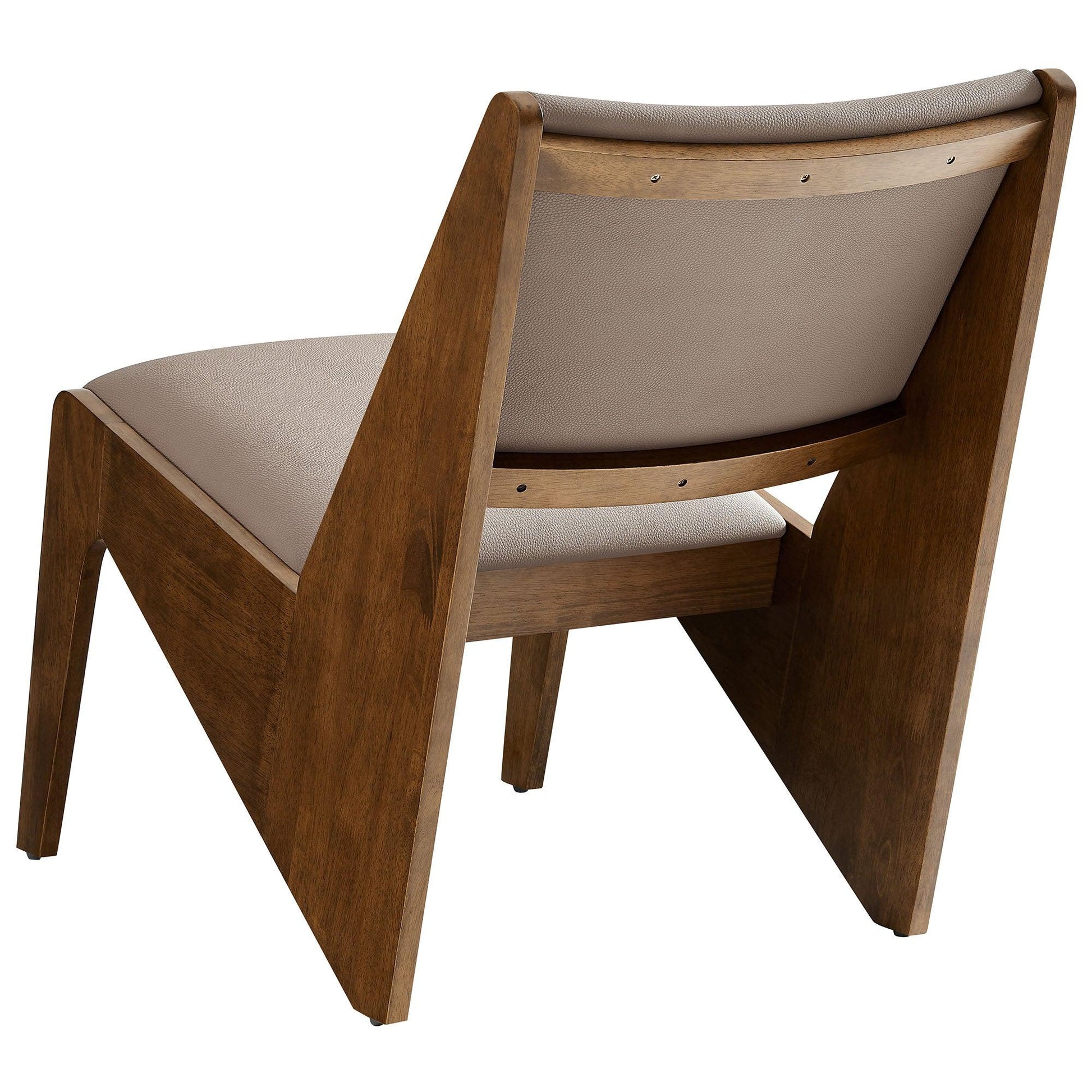 Rylina Vegan Leather Accent Chairs Set of 2 by Modway FredCo
