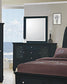 Sandy Beach Storage Bedroom Set with Sleigh Headboard Coaster Queen, 4-Piece FredCo