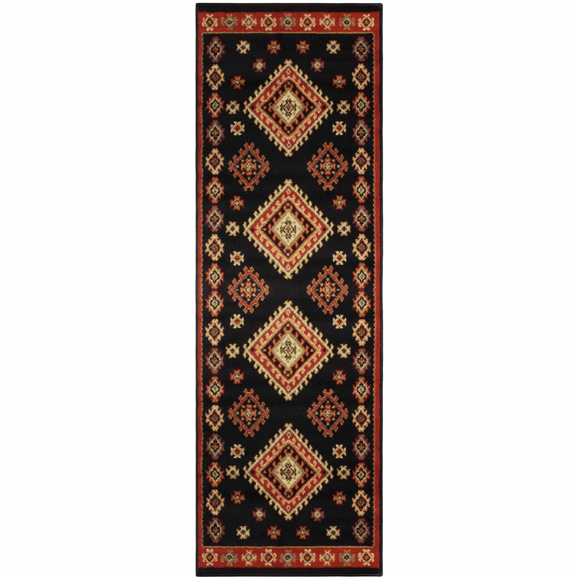 Santa Fe Traditional Tribal Southwestern Rug FredCo