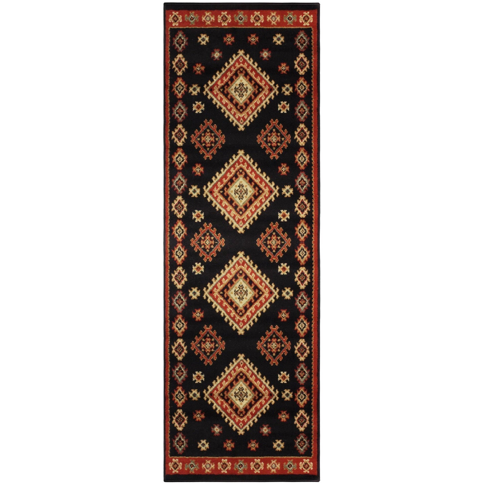 Santa Fe Traditional Tribal Southwestern Rug FredCo