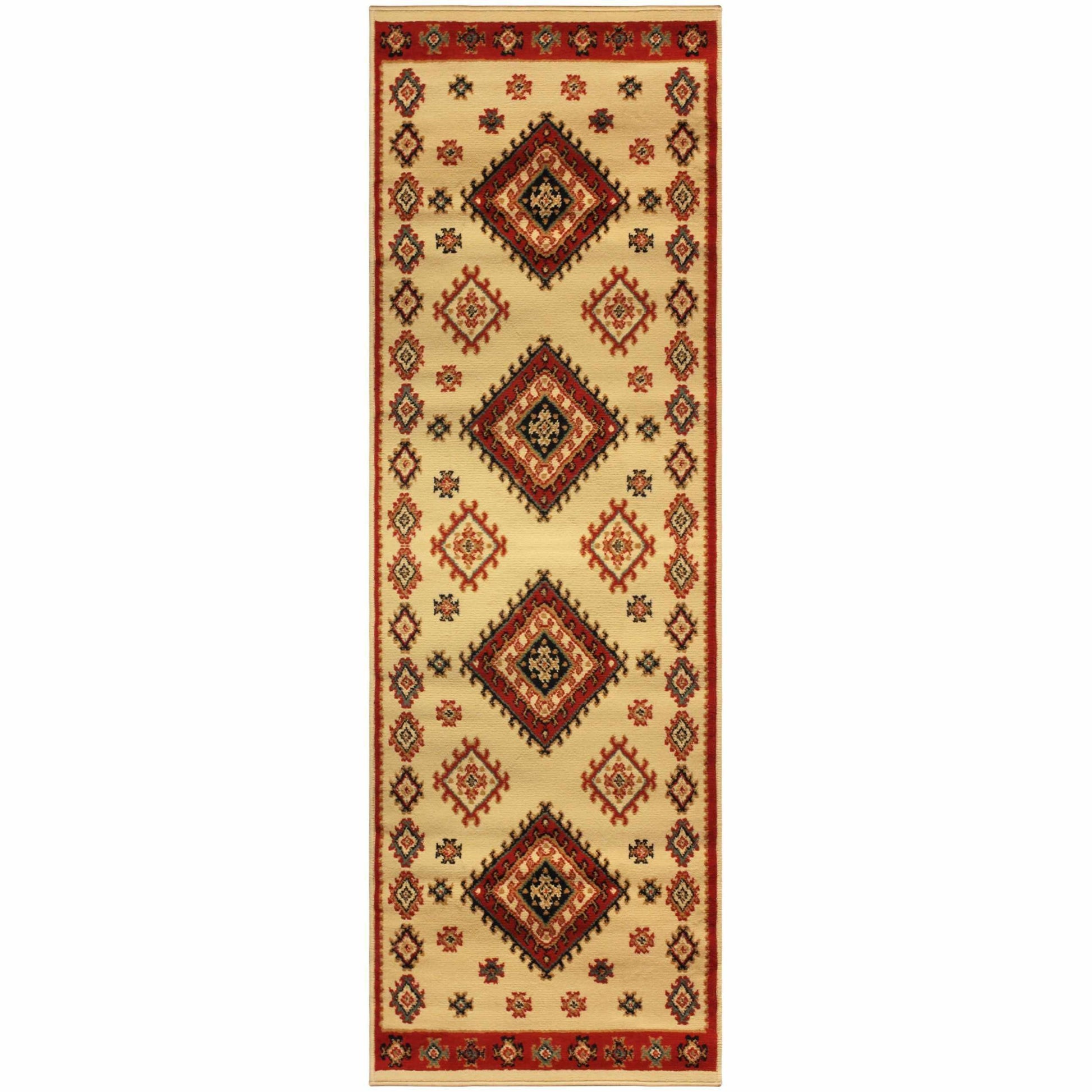 Santa Fe Traditional Tribal Southwestern Rug FredCo