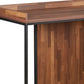 Sara Walnut & Sandy Black Finish Writing Desk FredCo