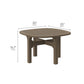 Saratoga 3-Piece Outdoor Patio Teak Wood Furniture Set with Lounge Chairs and Side Table by Modway EEI-7267 FredCo