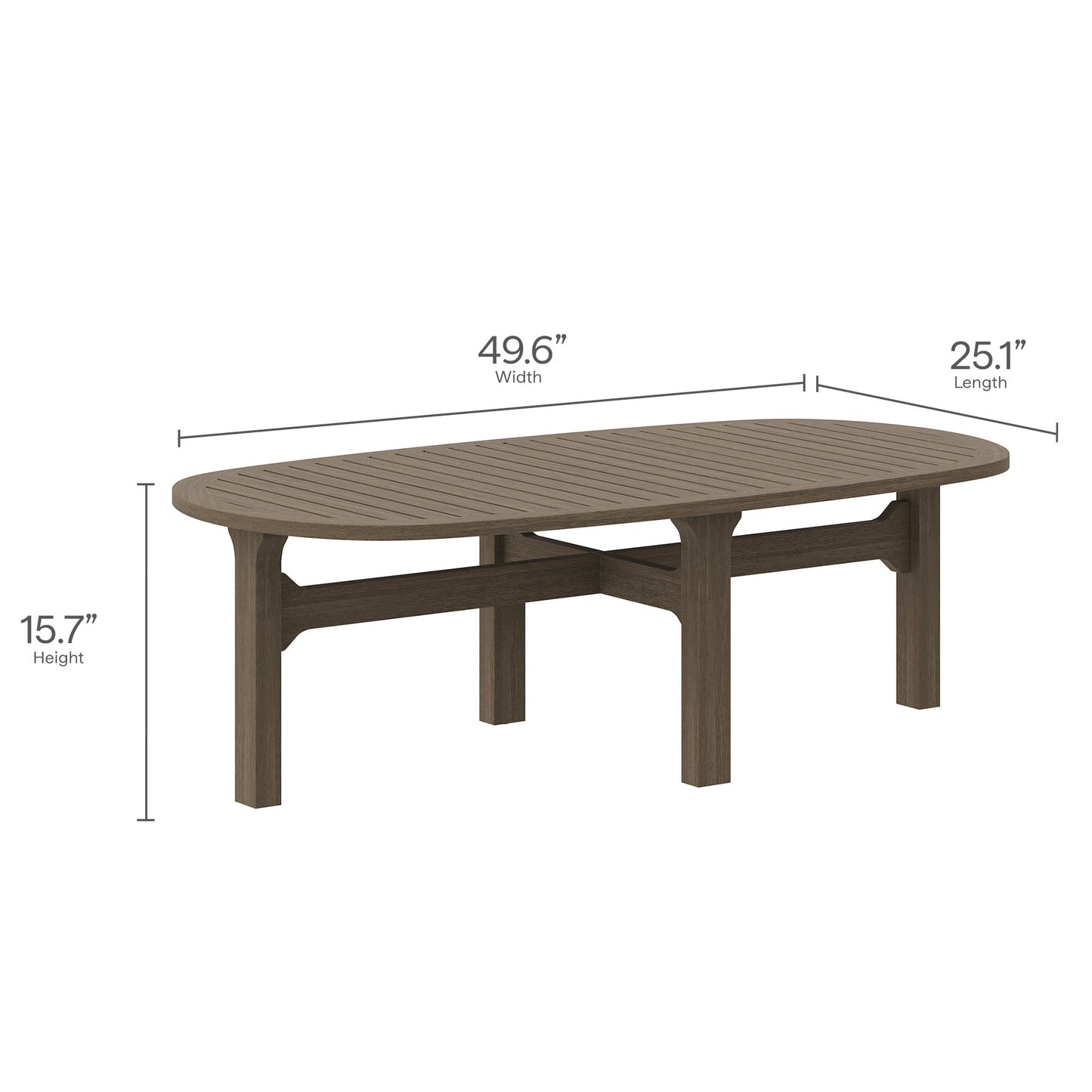 Saratoga 4-Piece Outdoor Patio Teak Wood Furniture Set by Modway EEI-7270 FredCo