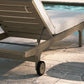 Saratoga Outdoor Patio Teak Chaise Lounge Chair by Modway EEI-7251 FredCo