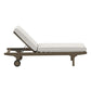 Saratoga Outdoor Patio Teak Chaise Lounge Chair by Modway EEI-7251 FredCo
