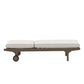 Saratoga Outdoor Patio Teak Chaise Lounge Chair by Modway EEI-7251 FredCo