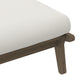Saratoga Outdoor Patio Teak Ottoman by Modway EEI-7250 FredCo