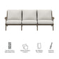 Saratoga Outdoor Patio Teak Sofa by Modway EEI-7249 FredCo