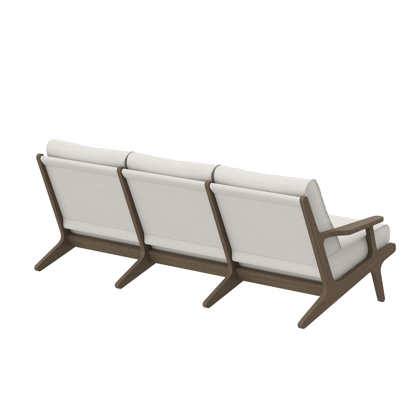 Saratoga Outdoor Patio Teak Sofa by Modway EEI-7249 FredCo