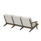 Saratoga Outdoor Patio Teak Sofa by Modway EEI-7249 FredCo