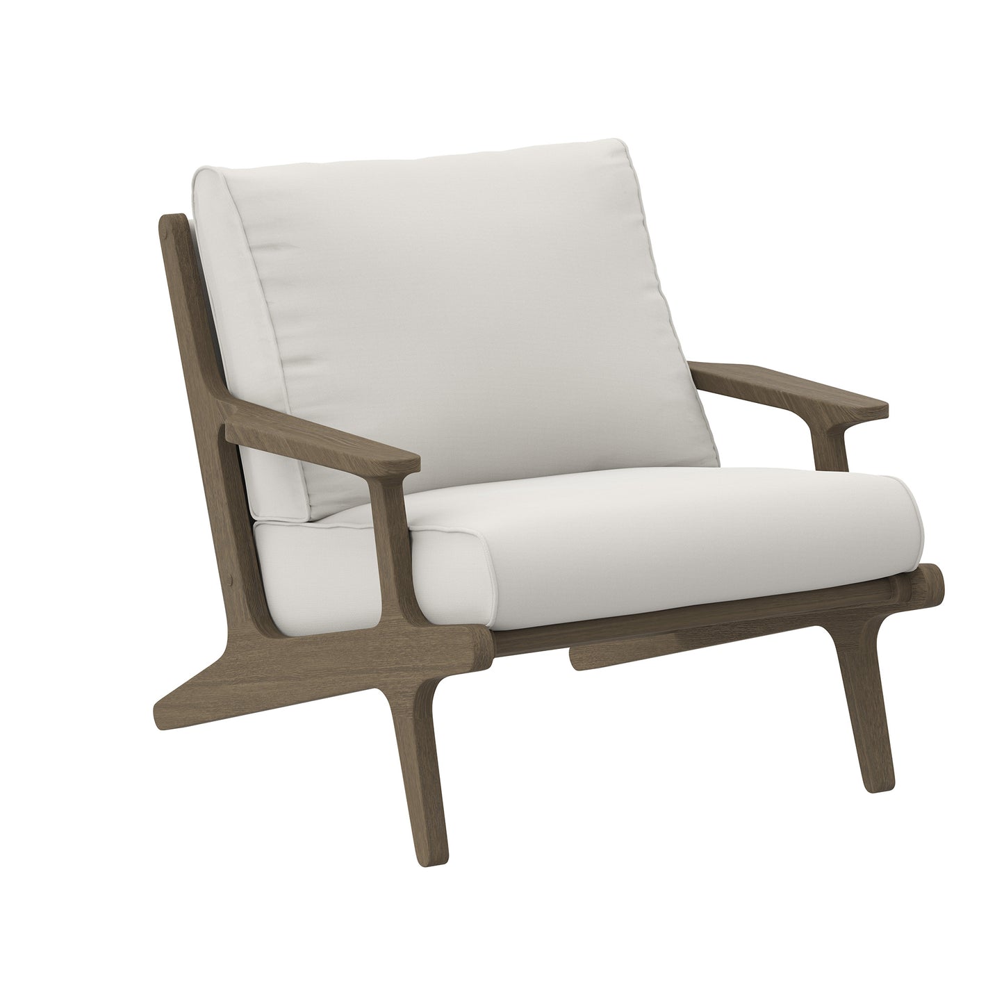Saratoga Outdoor Patio Teak Wood Armchair by Modway EEI-7248 FredCo