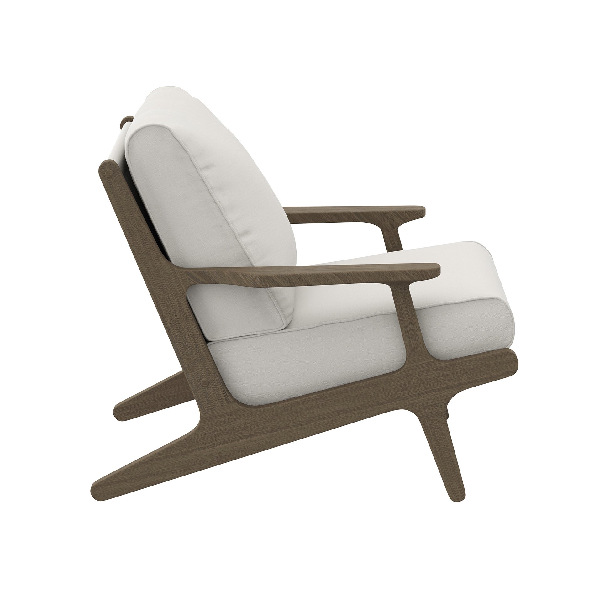 Saratoga Outdoor Patio Teak Wood Armchair by Modway EEI-7248 FredCo