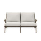 Saratoga Outdoor Patio Teak Wood Loveseat by Modway EEI-7247 FredCo