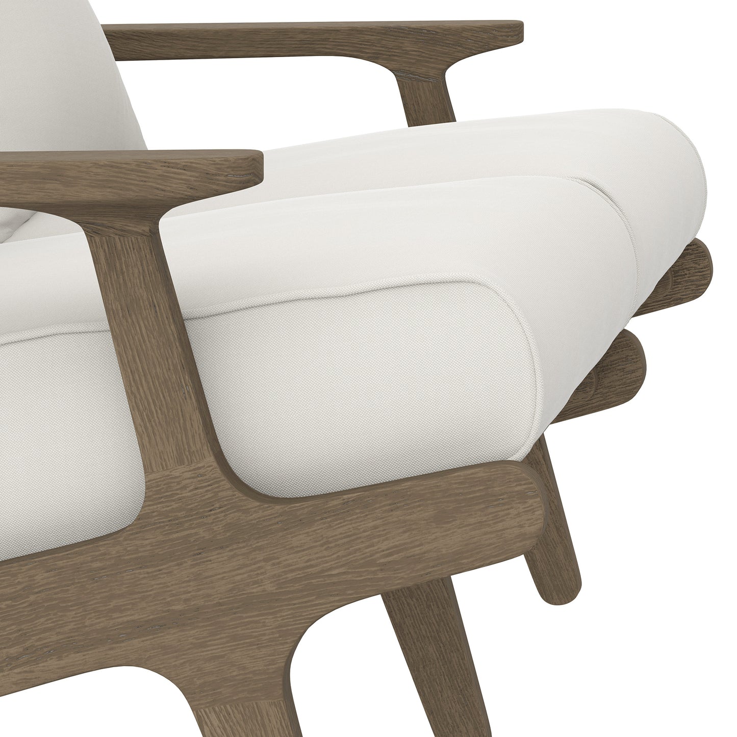 Saratoga Outdoor Patio Teak Wood Loveseat by Modway EEI-7247 FredCo