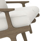 Saratoga Outdoor Patio Teak Wood Loveseat by Modway EEI-7247 FredCo