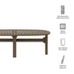 Saratoga Oval Outdoor Patio Teak Wood Coffee Table by Modway EEI-7246 FredCo