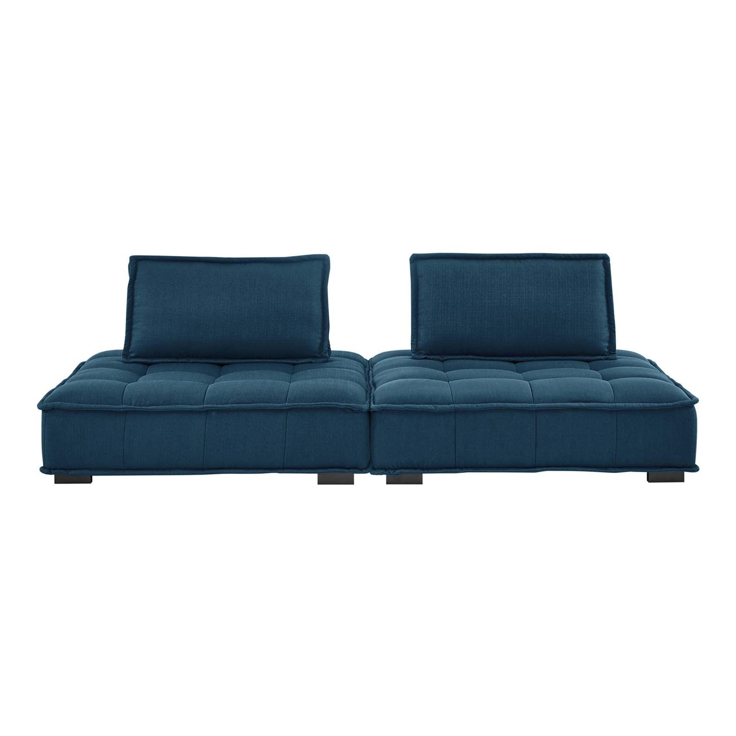 Saunter 2-Piece Tufted Fabric Fabric Loveseat by Modway FredCo