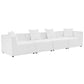 Saybrook Outdoor Patio Upholstered 4-Piece Sectional Sofa, EEI-4381 FredCo