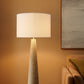 Saylor Carved Ribbed Wood Floor Lamp With Drum Shade by Modway EEI-7190 FredCo