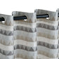 Scalene Opaque Light Filtering Shimmer Sand Dune Jacquard Curtain Set FredCo