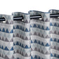 Scalene Opaque Light Filtering Shimmer Sand Dune Jacquard Curtain Set FredCo