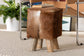 Scotlyn Genuine Goat Leather Footstool FredCo