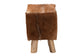 Scotlyn Genuine Goat Leather Footstool FredCo