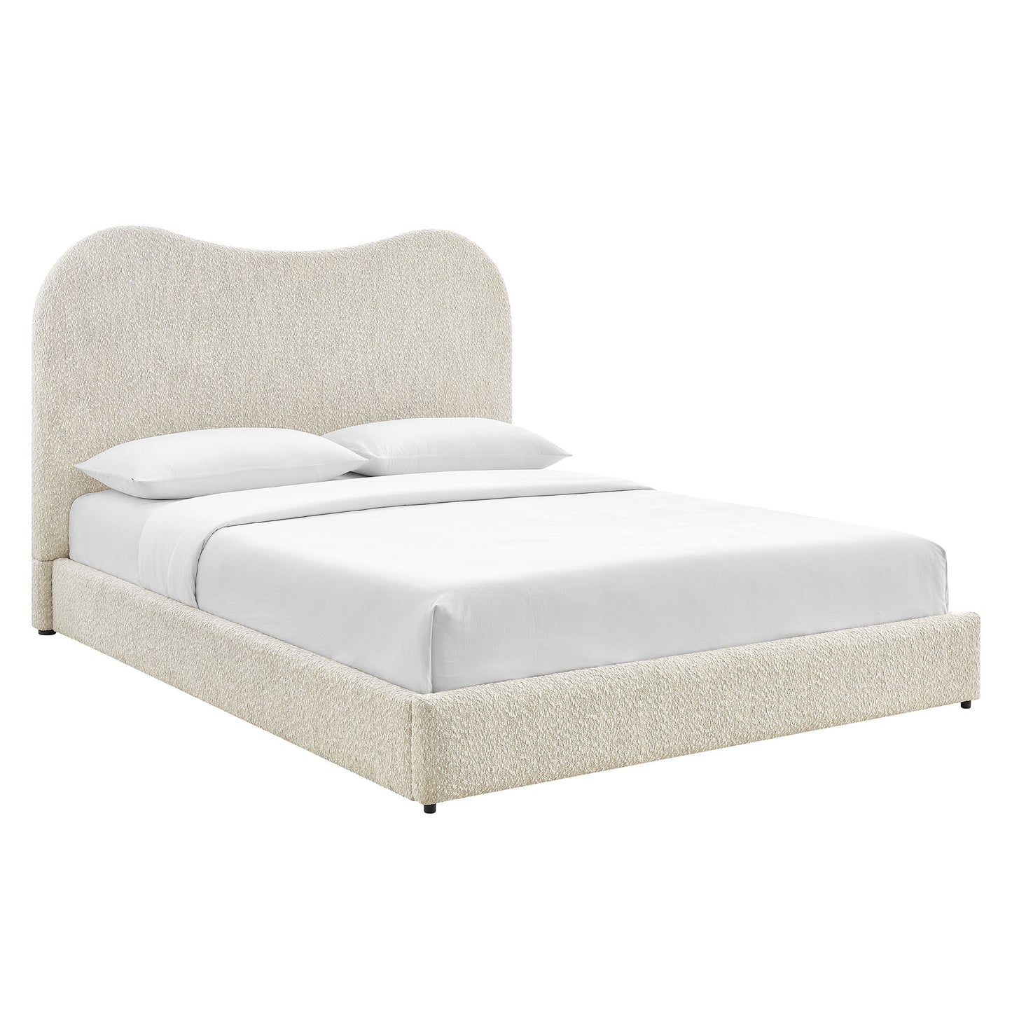 Seluna Boucle Platform Bed by Modway MOD-7233 FredCo