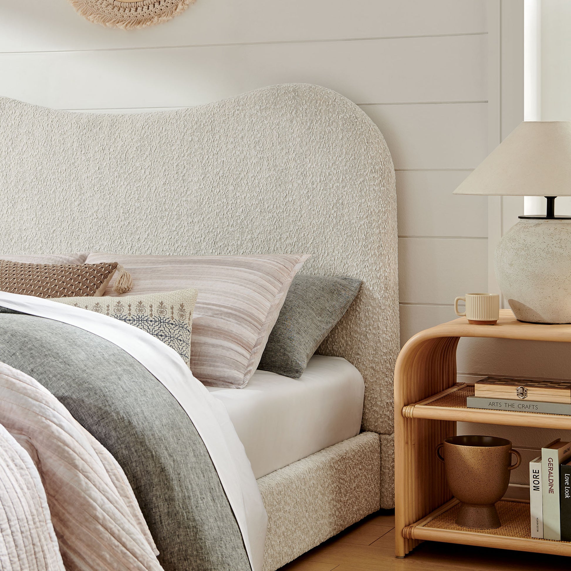 Seluna Boucle Platform Bed by Modway MOD-7233 FredCo