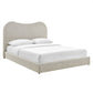 Seluna Boucle Platform Bed by Modway MOD-7233 FredCo