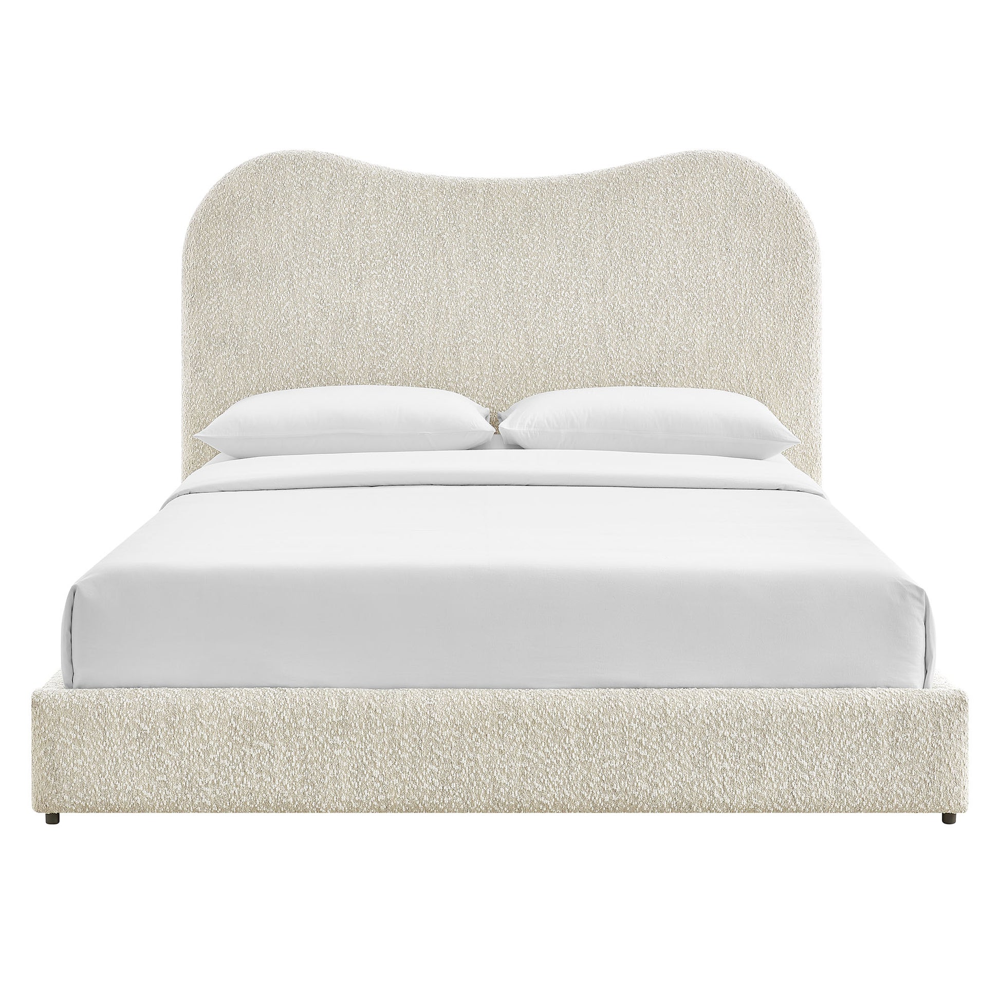 Seluna Boucle Platform Bed by Modway MOD-7233 FredCo