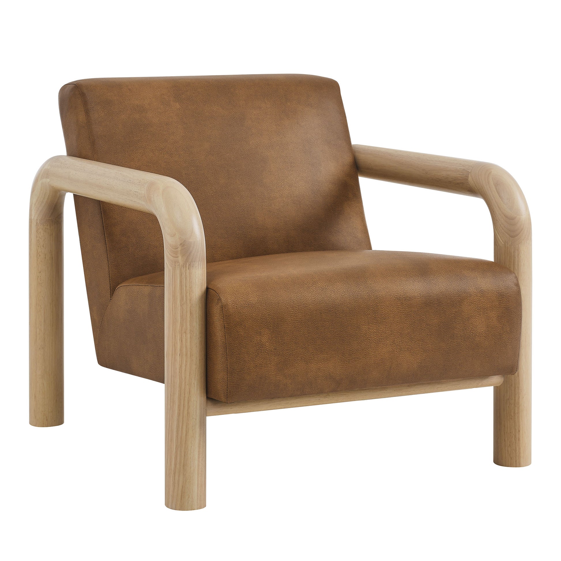 Sereno Vegan Leather Accent Chair by Modway EEI-7392 FredCo