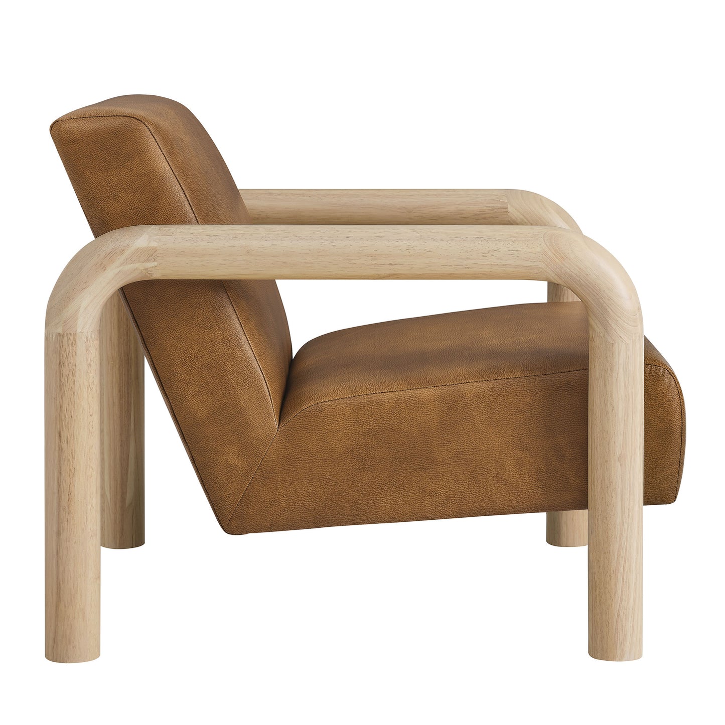 Sereno Vegan Leather Accent Chair by Modway EEI-7392 FredCo
