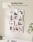 Set of 12 Collage Picture Frames White FredCo