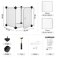 Set of 12 Cube Storage with door FredCo