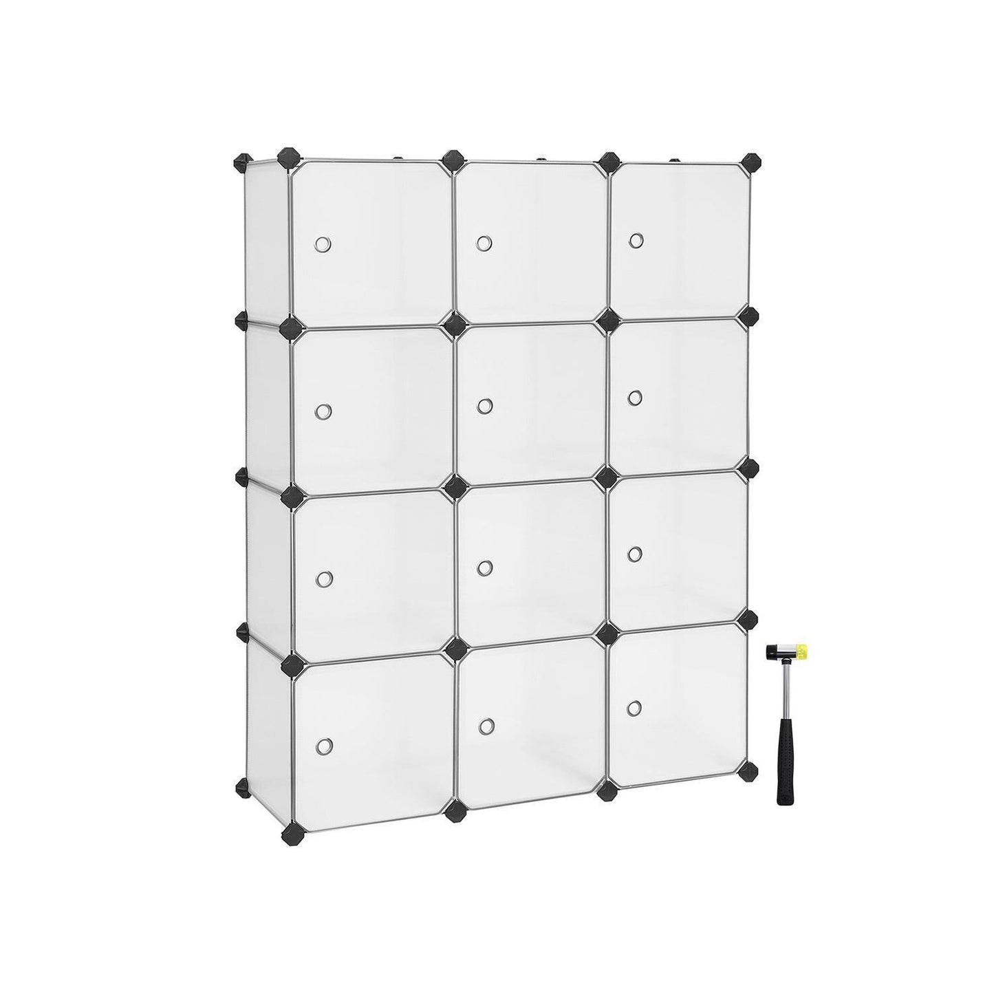 Set of 12 Cube Storage with door FredCo