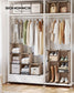 Set of 16 Cube Storage Organizer Camel Brown FredCo