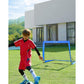 Set of 2 Folding Children's Soccer Goal Blue FredCo
