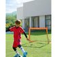Set of 2 Folding Children's Soccer Goal Orange FredCo