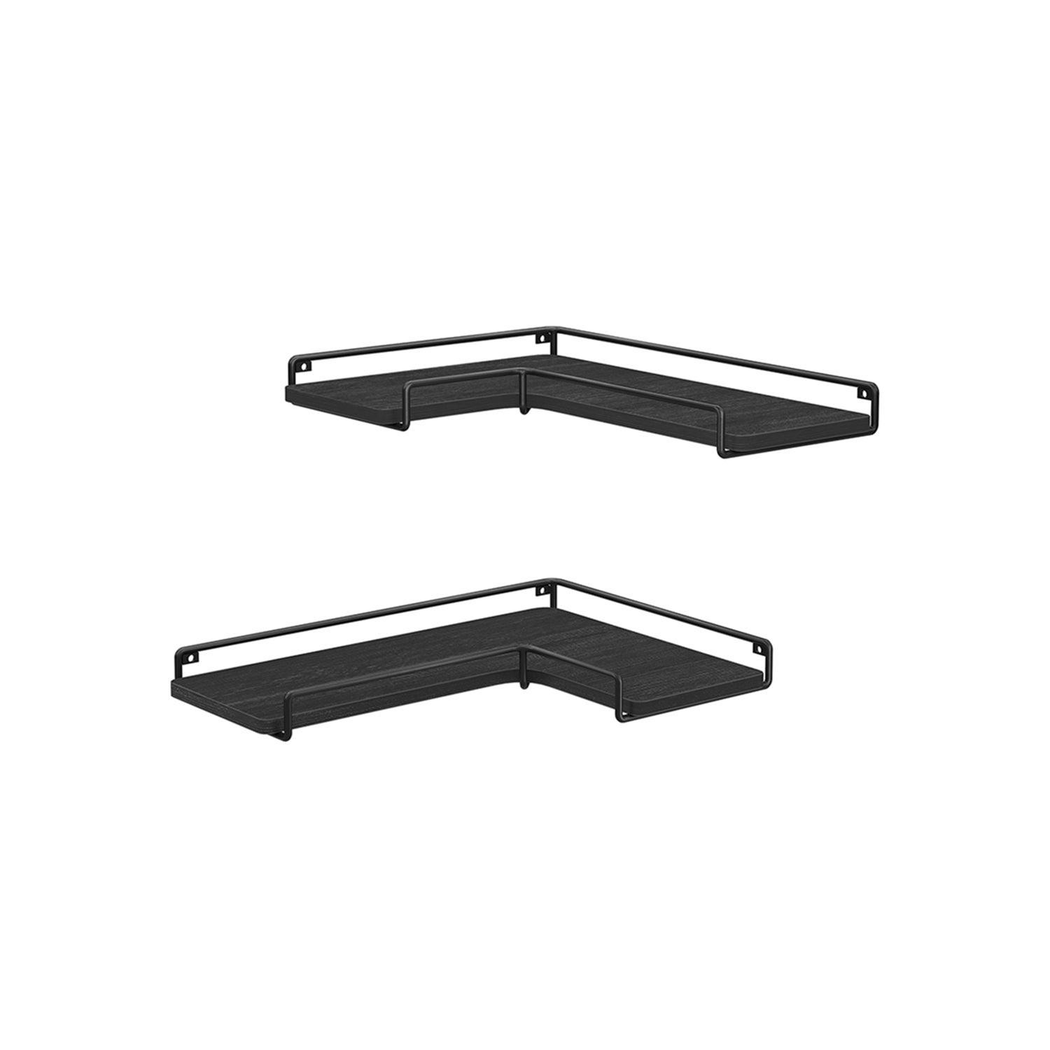Set of 2 Hanging Corner Shelf FredCo