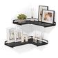 Set of 2 Hanging Corner Shelf FredCo