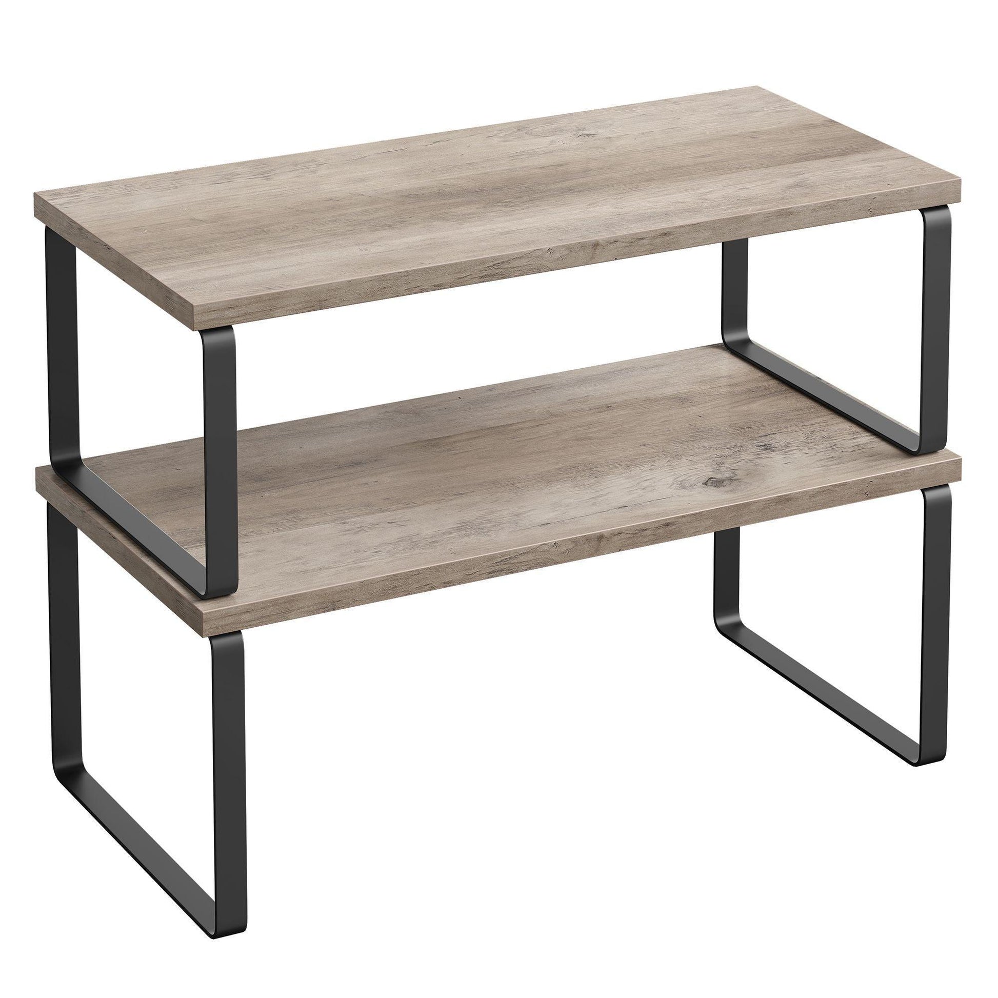Set of 2 Kitchen Counter Shelves FredCo