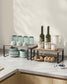 Set of 2 Kitchen Counter Shelves FredCo