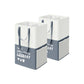 Set of 2 Laundry Baskets Dark Blue FredCo