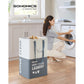 Set of 2 Laundry Baskets Dark Blue FredCo